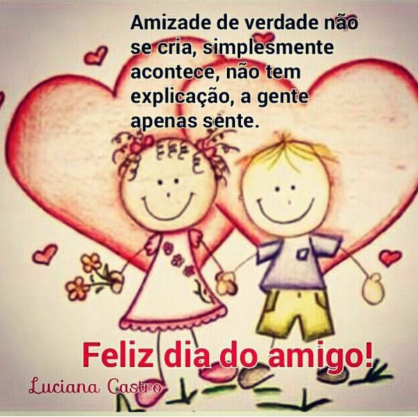 Amizade De Uma Amiga