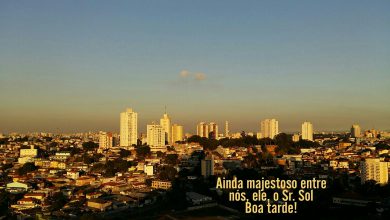 Boa Tarde Por Do Sol