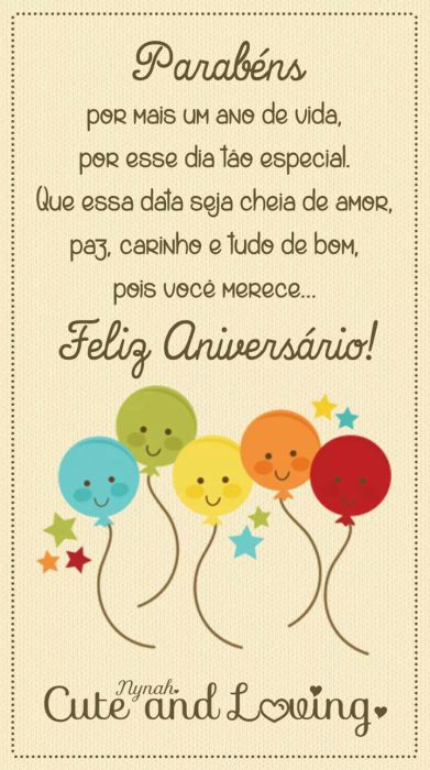 Declaração De Aniversario Para Facebook
