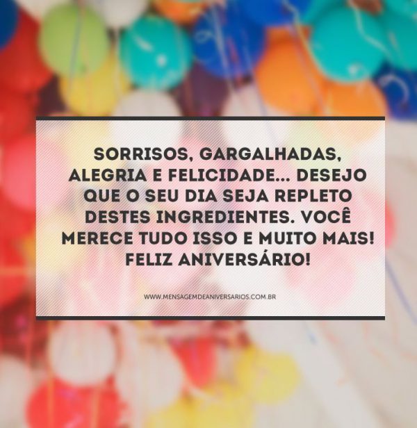 Feliz Aniversario S