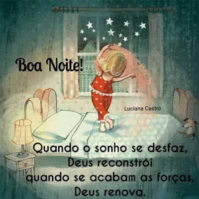 Frases De Boa Noite De Deus Lindas Para Facebook