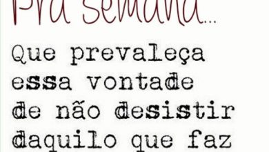 Frases De Reflexão Para Semana