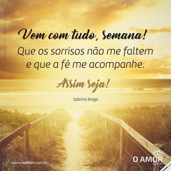 Frases De Uma Otima Semana Para Facebook
