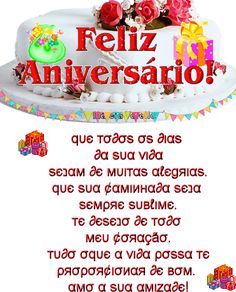 Frases Lindas De Aniversário Para Amiga