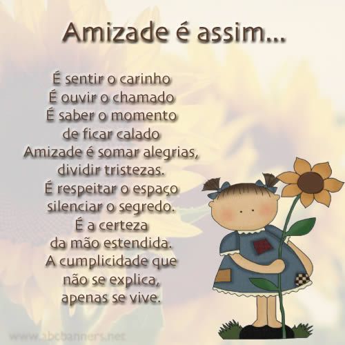 Frases Lindas E Pequenas De Amizade Para Whatsapp