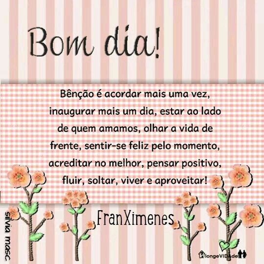 Frases Para Um Lindo Dia Para Facebook