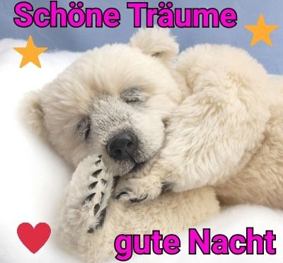 Gute Nacht Küsschen
