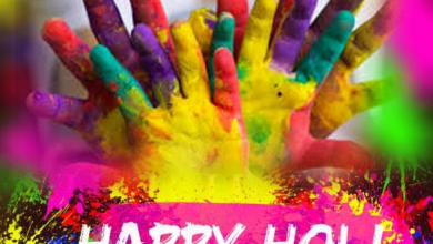 Happy Holi Colours