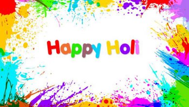 Holi Cartoon