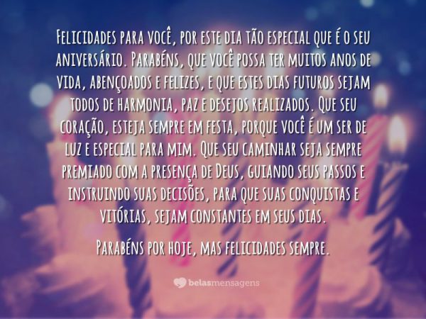 Homenagens De Aniversario