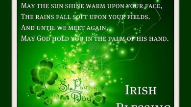 Irish Blessing May The Road Rise