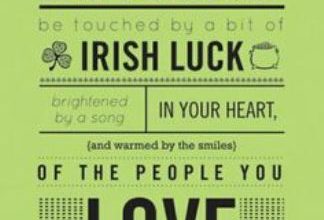 Irish Dinner Blessing