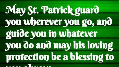 Irish Prayer For Luck