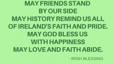 Irish Prayer May The Wind