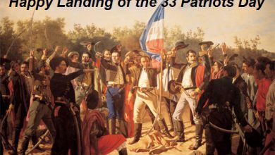 Landing of the 33 Patriots Day