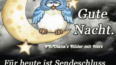 Lustige Gute Nacht