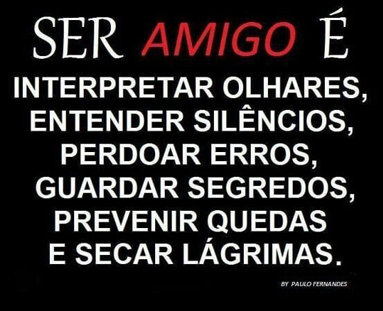 Mensagem De Amizade Verdadeira Para Facebook