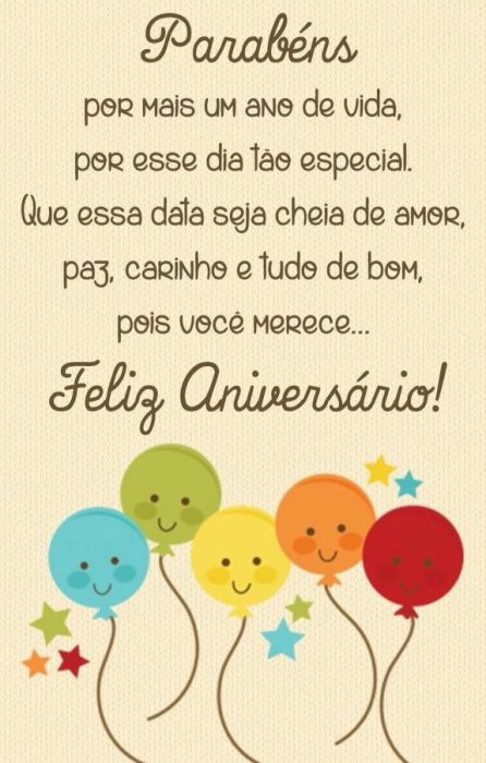 Mensagem De Aniversário De Um Amigo Para Facebook