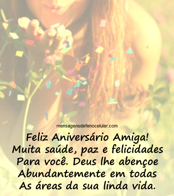 Mensagem De Aniversário Para Uma Grande Amiga