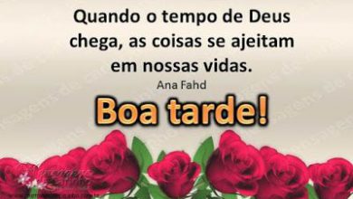 Mensagem De Boa Tarde Especial