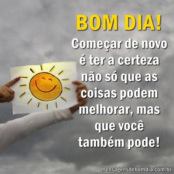 Mensagem De Bom Dia Bonita Para Facebook
