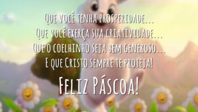 Mensagem Feliz Pascoa Facebook