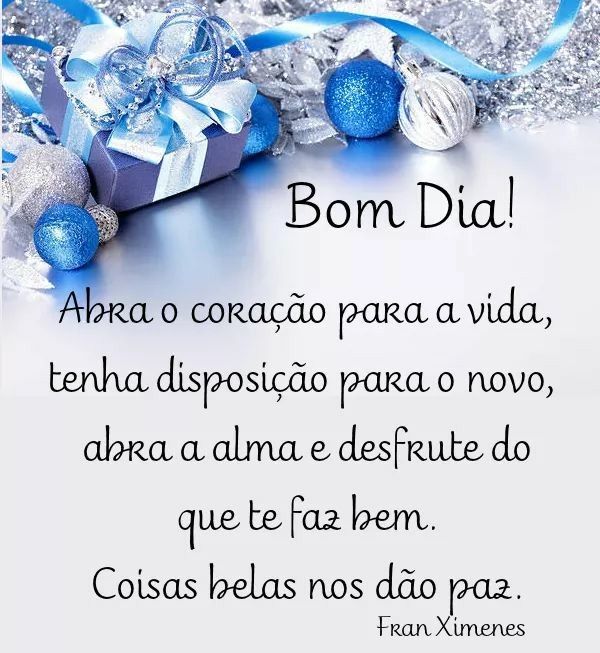 Mensagem Linda Bom Dia Para Facebook