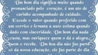 Mensagem Lindo Dia