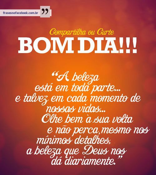 Mensagem Mensagem De Bom Dia Para Whatsapp