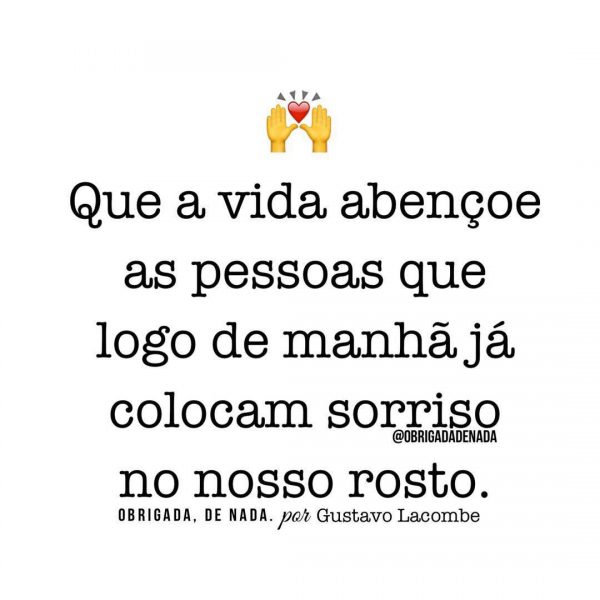 Pensamentos De Bom Dia Para Whatsapp