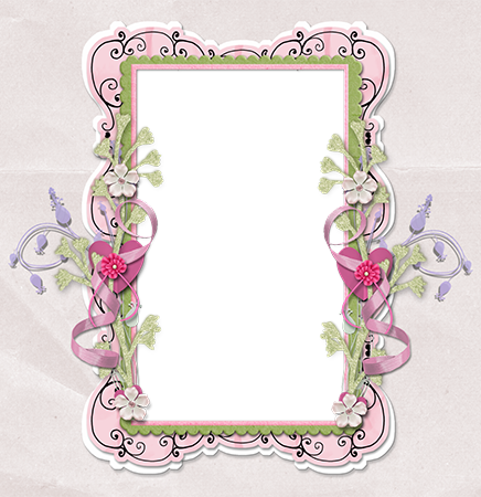 Tenderly decorated frame romantic photo frame - Tenderly decorated frame romantic photo frame