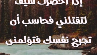 أحضرت سيف لتقتلني فحاسب أن تجرح نفسك فتؤلمنى صور حب رومانسيه