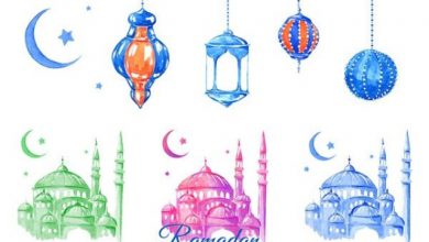 خلفيات شهر رمضان مبارك 390x220 - فوانيس خلفيات شهر رمضان مبارك
