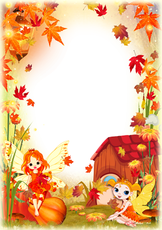 Autumn Girl photo frame - Autumn Girl photo frame