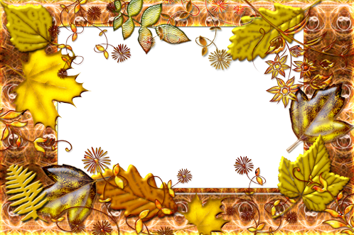 Autumn in the Town photo frame - Autumn in the Town photo frame