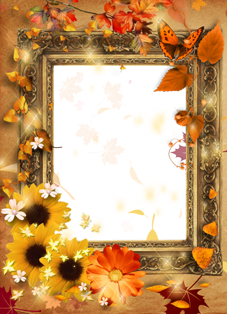 Autumn is Here photo frame - Autumn is Here photo frame