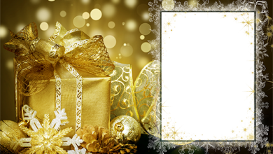 Awaiting of Christmas gifts photo frame 390x220 - Awaiting of Christmas gifts photo frame