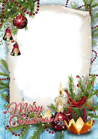 Best wishes on Christmas photo frame - Best wishes on Christmas photo frame