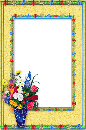Bunch of Flowers photo frame - Bunch of Flowers photo frame