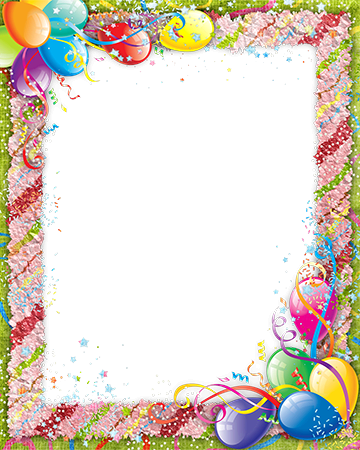 Colore dconfettion Birthday photo frame - Colore dconfettion Birthday photo frame