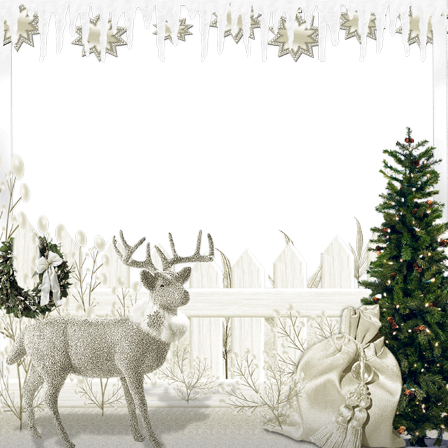 Fairytale Winter Theme photo frame - Fairytale Winter Theme photo frame