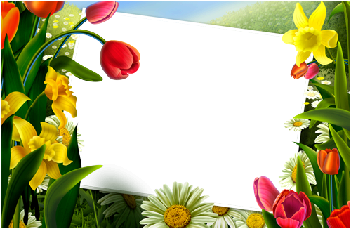 Flowers Frame photo frame - Flowers Frame photo frame