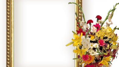 Gift Flowers photo frame