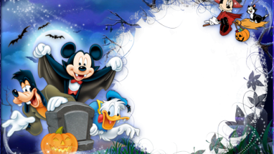 Halloween with Mickey and Friends photo frame
