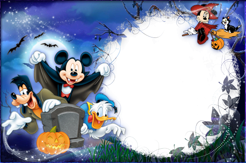 Halloween with Mickey and Friends photo frame - Halloween with Mickey and Friends photo frame