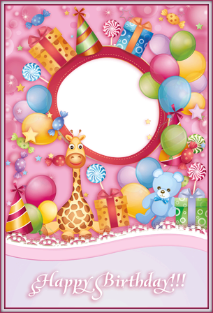 Happy Birthday Surprise photo frame - Happy Birthday Surprise photo frame