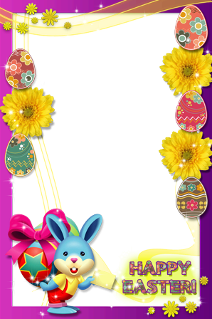 Happy Easter2 photo frame - Happy Easter2 photo frame