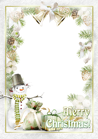 Ho Ho Ho Merry Christmas photo frame - Ho Ho Ho Merry Christmas photo frame