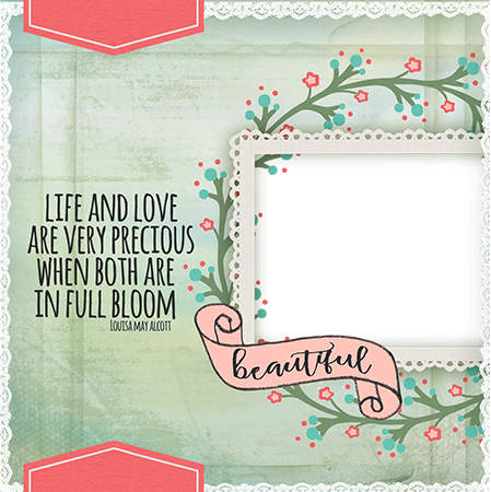 Life and love in one frame photo frame - Life and love in one frame photo frame