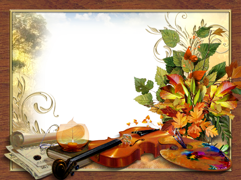 Melody and colors of autumn photo frame - Melody and colors of autumn photo frame